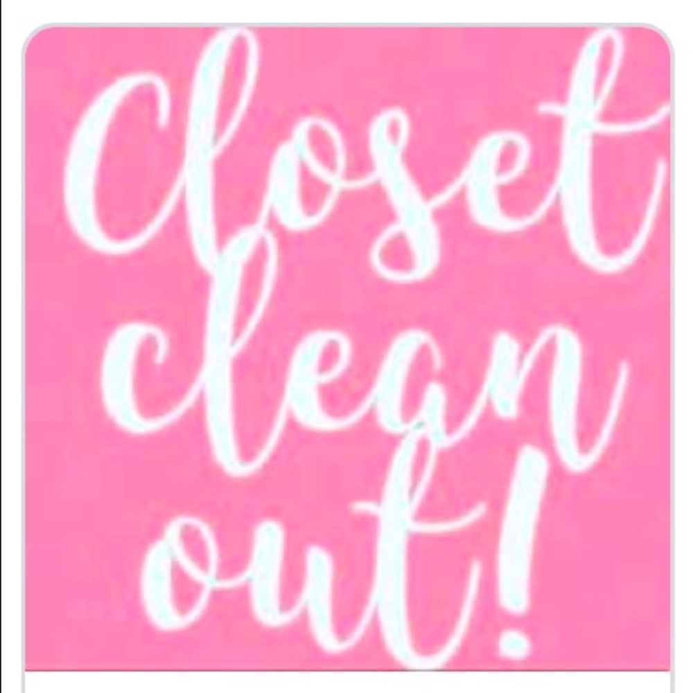 Closet Purge Coming Soon